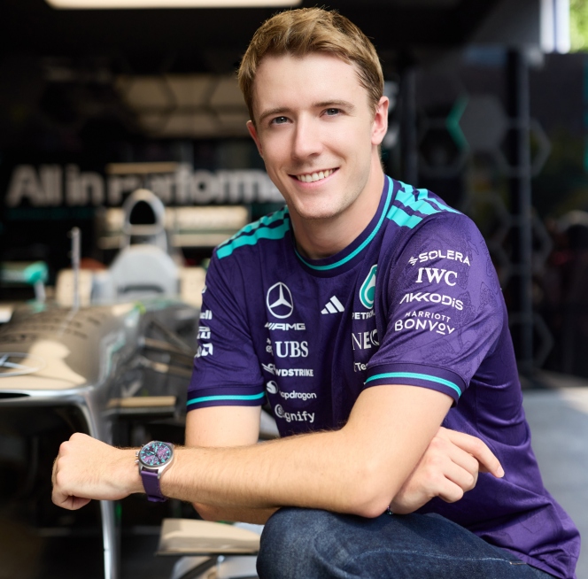 Frederik Vesti on Chasing His Formula 1 Dream — With IWC on His Wrist